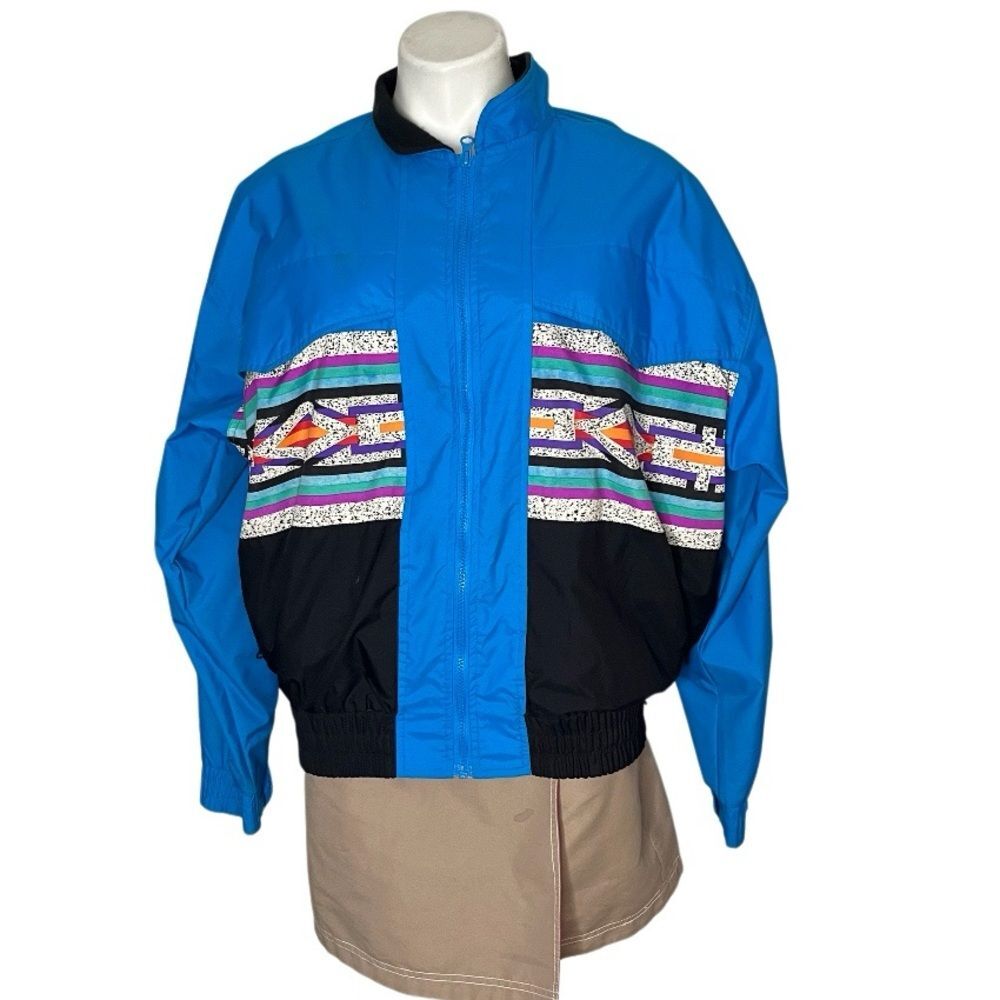 ROPER Range Gear Jacket Western Yoke Multi Color Lined Size Medium VINTAGE